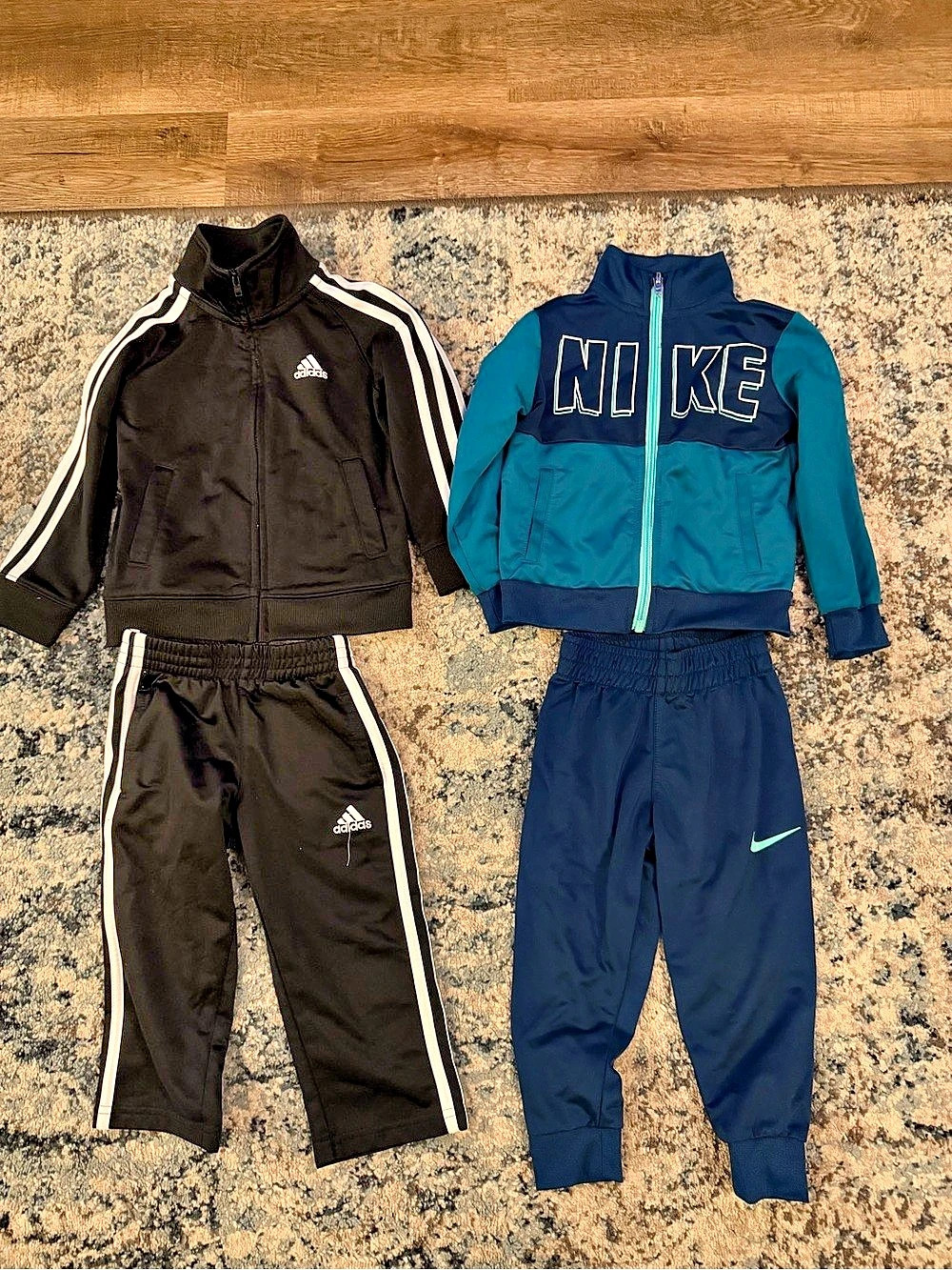 Adidas/ Nike 4T Athletic Matching Sets
